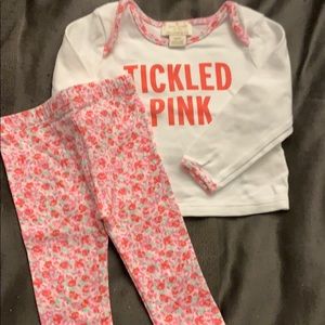 Kate Spade Tickled Pink 6 mos outfit